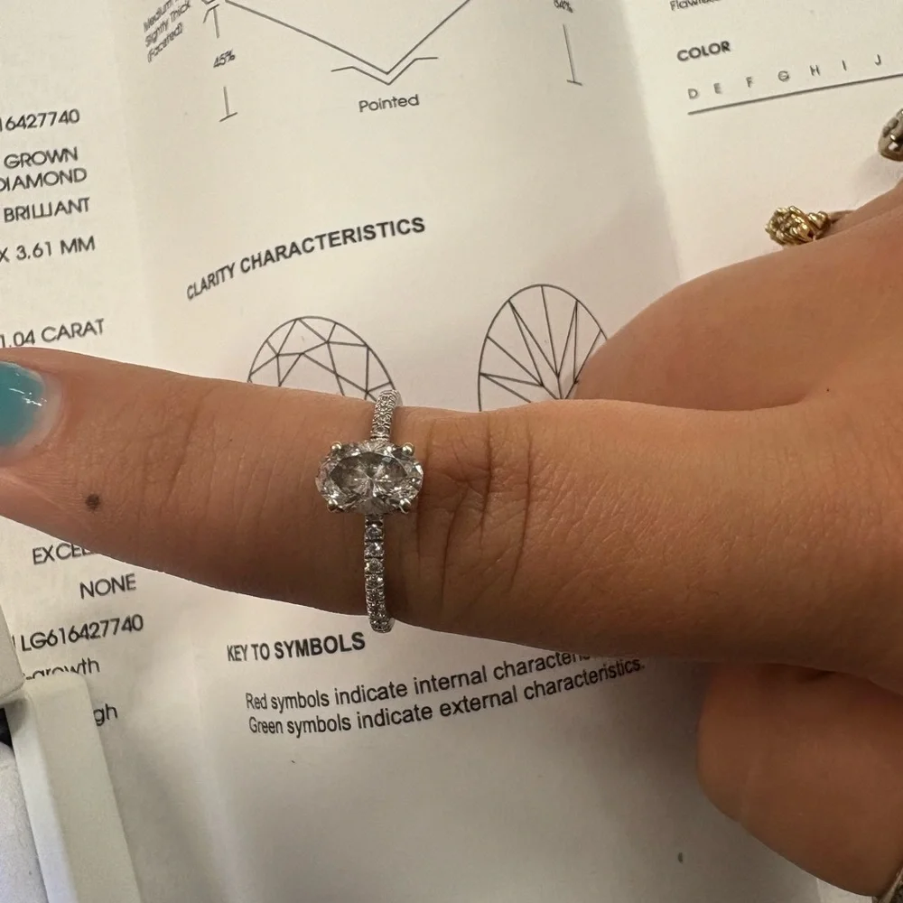 Diamond Rings set - Picture 7 of 7